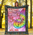 Elephant Blanket To My Daughter Wherever Your Journey In Life May Take You Fleece Blanket - Spreadstores