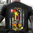 Firefighter Shirt, Firefighter Thin Red Line Shirt T-Shirt KM0608 - Spreadstores