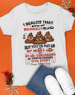 Funny Quote Shirt, Father's Day Gift Idea, Realize That We're Not Biologically Related T-Shirt - Spreadstores