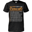 Funny Capricorn Shirt, Capricorn Zodiac Sign, Astrology Shirt, Top 10 Signs Unisex T-Shirt - Spreadstores