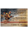 Firefighter The Call Matte Canvas - Spreadstores