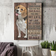 Dog Canvas, I Am Your Friend Your Partner Your Beagle Canvas - Spreadstores
