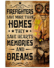Firefighters Save More Than Homes Matte Canvas - Spreadstores