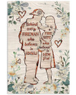 Firefighter Believes In Himself Husband And Wife Matte Canvas - Spreadstores