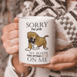 Dog Mugs, Boxer Dog Mugs, Gifts For Dog Lover, Sorry I'm Late My Boxer Was Sitting Mug - Spreadstores