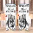 Dog Tumblers, Schnauzer Dog Tumbler, Some Things Just Fill Your Heart Without Trying Skinny Tumbler - Spreadstores