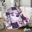 Gift For Hummingbird Lover, Hummingbird Fleece Blanket - Spreadstores