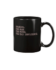 Grandpa The Man The Myth The Bad Influence Mug, Father's Day Gift Idea - Spreadstores
