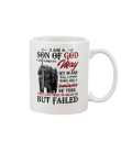 I Am A Son Of God I Was Born In May My Scars Tell A Story They Are A Reminder Of Time Mug - Spreadstores