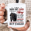 I Am A Son Of God I Was Born In May My Scars Tell A Story They Are A Reminder Of Time Mug - Spreadstores