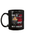 I Am A Son Of God, I Was Born In March Mug - Spreadstores