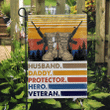 Husband Daddy Protector Hero Flag - Spreadstores