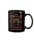 Happy Father's Day, Father's Day Gift Idea, Gift For Dad, Funny Dad Mug, Dear Father-in-law Thank You For Not Mug - Spreadstores