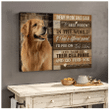 Golden Retriever Canvas, Dear Mom And Dad You Are The Best Parents In The World Canvas, Gift For Mother & Father's Day - Spreadstores