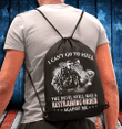 I Can't Go To Hell The Devil Still Has A Restraining Order Against Me Drawstring Bag - Spreadstores