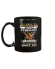I'm A Grumpy Old Veteran I Was Born In February I'm Too Old To Fight Mug - Spreadstores