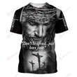 Jesus Shirt, Jesus Christ, Jesus Christ, Don't Be Afraid Just Have Faith All Over Printed Shirts - Spreadstores