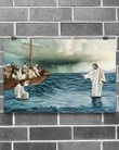 Jesus Christ Walking On Water Poster, Home Wall Decor - Spreadstores
