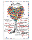 Mom Canvas, Mother's Day Gift For Mom, Dear Mom, For All The Times That I Forgot Color Tree Canvas - Spreadstores
