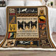 Money Can Buy A Lot Of Things But It Doesn't Wiggle Its Butt German Shepherd Dog Sherpa Blanket - Spreadstores