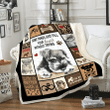 Some Things Just Fill Your Heart Without Trying Schnauzer Dog I Love My Dog Fleece Blanket - Spreadstores