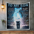 Quilt Blanket, Gifts For Son, To My Son I Will Always Be There To Love You Quilt Blanket - Spreadstores