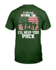 Proud Veteran American Shirt Gifts If This Flag Offends You T-Shirt - Spreadstores