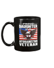 Proud Daughter Of An Afghanistan Veteran Patriotic Military Mug - Spreadstores