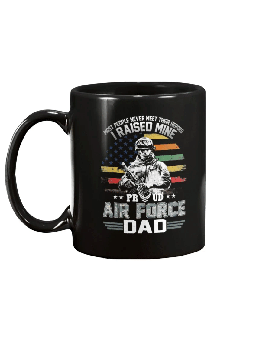 Proud Air Force Dad Mug I Raised Mine Mug - Spreadstores