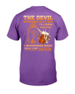 The Devil Whispered In My Ear " I'm Coming For You " I Whispered Back Bring Some Beer T-Shirt - Spreadstores