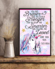 Unicorn Canvas You Are Braver Than You Believe Stronger Than You Seem, And Smarter Than You Think Matte Canvas - Spreadstores