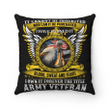 Veteran Pillow, I Own It Forever The Title Army Veteran Eagle US Flag Pillow, Gift For Veteran's Day - Spreadstores