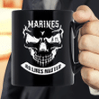 Veteran Mug, Skull Marines Mug, Marines No Lives Matter, Gift For Marine Veteran Mug - Spreadstores