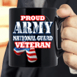 USA Proud Army National Guard Veteran Mug - Spreadstores