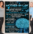 To My Dear Mother-in-law, Gifts For Mom, You Are The Other Mother Fleece Blanket - Spreadstores