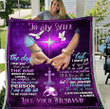To My Wife Blanket, Anniversary Gift For Her, The Day I Met You Christian Fleece Blanket - Spreadstores