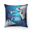 Unicorn Pillow, Granddaughter Pillow, To My Granddaughter Never Forget That I Love You Pillow - Spreadstores