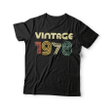 Vintage 1978, Birthday Shirt, Birthday Vintage Shirt, Gift For Her For Him Unisex T-Shirt KM0904 - Spreadstores