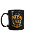 Vintage 60th Birthday Papa Gift Since 1960 Dad Mug - Spreadstores
