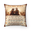 Wife Pillow, Gift For Wife, To My Wife I Didn't Marry You So I Could Live With You, Love You Forever And Always Pillow - Spreadstores