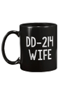 Women's Vintage DD-214 Wife Military Veteran Mug - Spreadstores