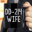 Women's Vintage DD-214 Wife Military Veteran Mug - Spreadstores