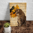 You Are My Sunshine Cat Matte Canvas - Spreadstores