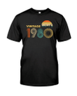 Vintage 1980 V5, 41st Birthday Gifts For Him For Her, Birthday Unisex T-Shirt KM0704 - Spreadstores