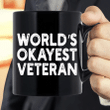 World's Okayest Veteran Mug - Spreadstores