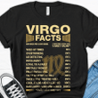 Vintage Virgo Girl, Virgo Facts, Virgo Birthday, Astrology Shirt, Birthday Gift For Her Unisex T-Shirt - Spreadstores