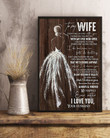 Wife Canvas, Gift For Wife, Valentine's Day Gift, Anniversary's Gift, To My Wife I Didn't Fall In Love With You Canvas - Spreadstores