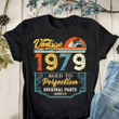 Vintage 1979 Aged To Perfection Original Parts Shirt, Birthday Gifts Idea, Gift For Her For Him Unisex T-Shirt KM0704 - Spreadstores