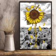 Veterans Sunflower Poster You Are My Sunshine 24x36 Poster - Spreadstores