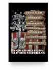 Veterans Poster In Memorial To Our Veterans 24x36 Poster - Spreadstores